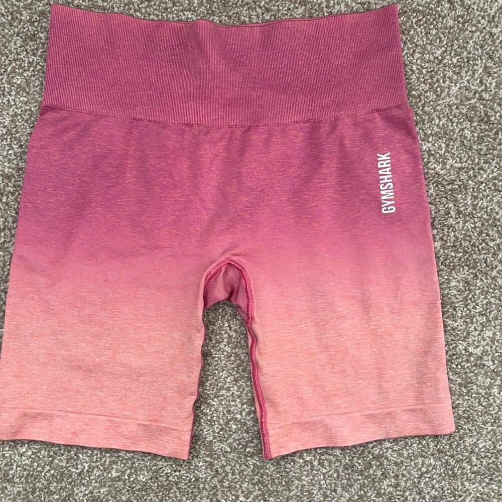 Gymshark seamless ombre biker shorts M